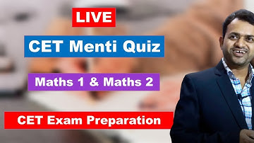 CET Exam 2021 | 10th Maths 1 & Maths 2 Test HM | Mahesh Prajapati