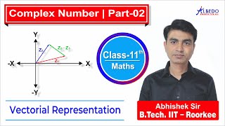 Complex Number, Part-2 | Vectorial Representation of Complex number | Class-11th | Albedo | JEE