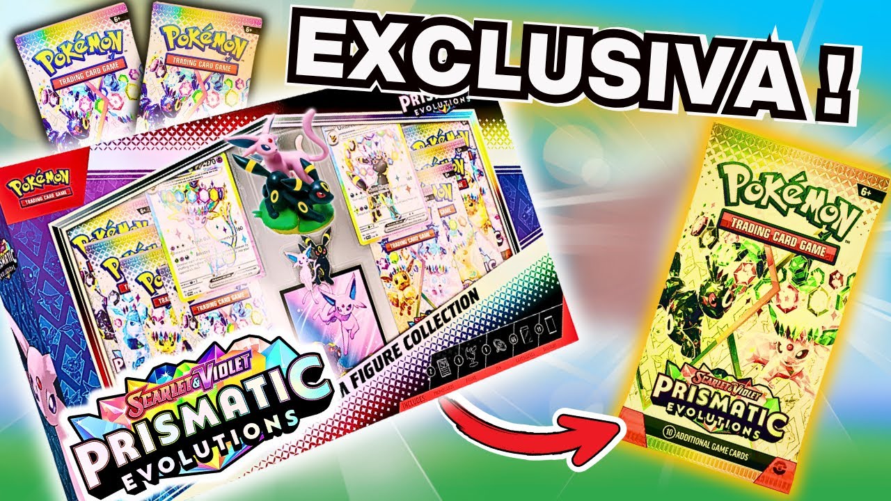 🤯 Figuras de PRISMATIC EVOLUTIONS, Abrimos el ULTIMO qué saldra | Pokémon TCG