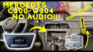 Mercedes C300 Radio Stopped Working!! Here is an easy fix!