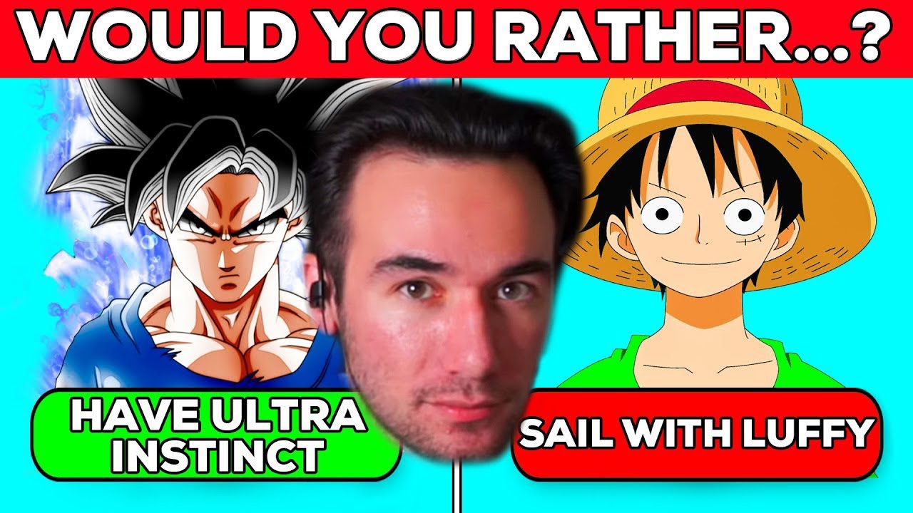 Would You Rather (ANIME EDITION)