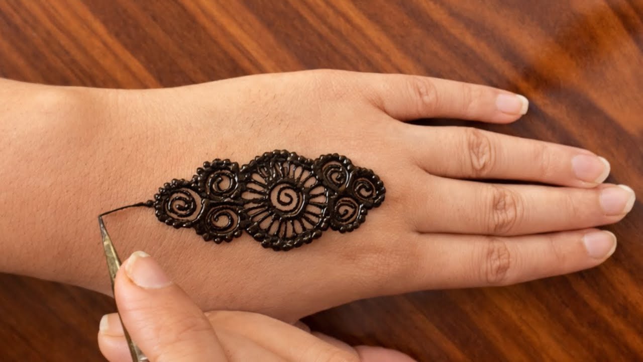 New stylish mehndi desing || Easy & Beautiful mehndi design || simple mehandi