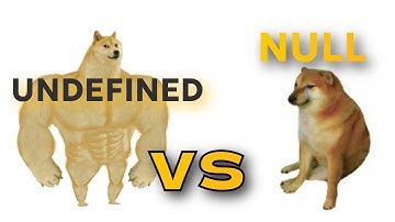Null VS Undefined - Tu les utilises MAL ?
