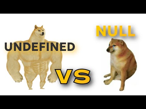 Vidéo: Dois-je utiliser null ou undefined ?