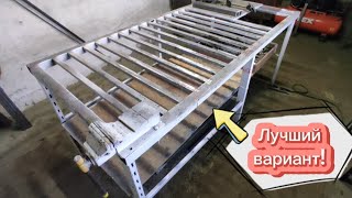 Do-it-yourself universal metal welding table! -DIMENSIONS-!