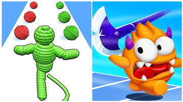 Giant rush 3d vs Rope Man 3D🟤⚫️New Levels Big New Update Max Walkthrough Android iOS Gameplay