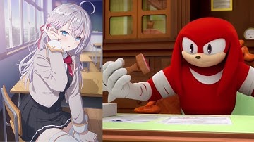 Knuckles rates Alya Sometimes Hides Her Feelings in Russian Girls