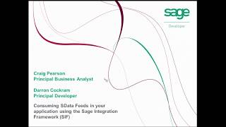 Consuming SData Feeds - An Introduction to SData Consumers