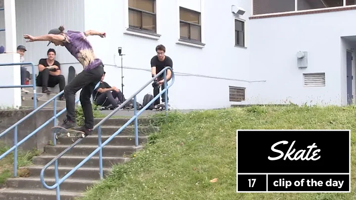 Steve Graham's Fs 5-0 in Portland, OR - Clip of th...