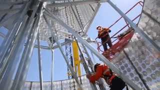 Geelong Christmas tree construction