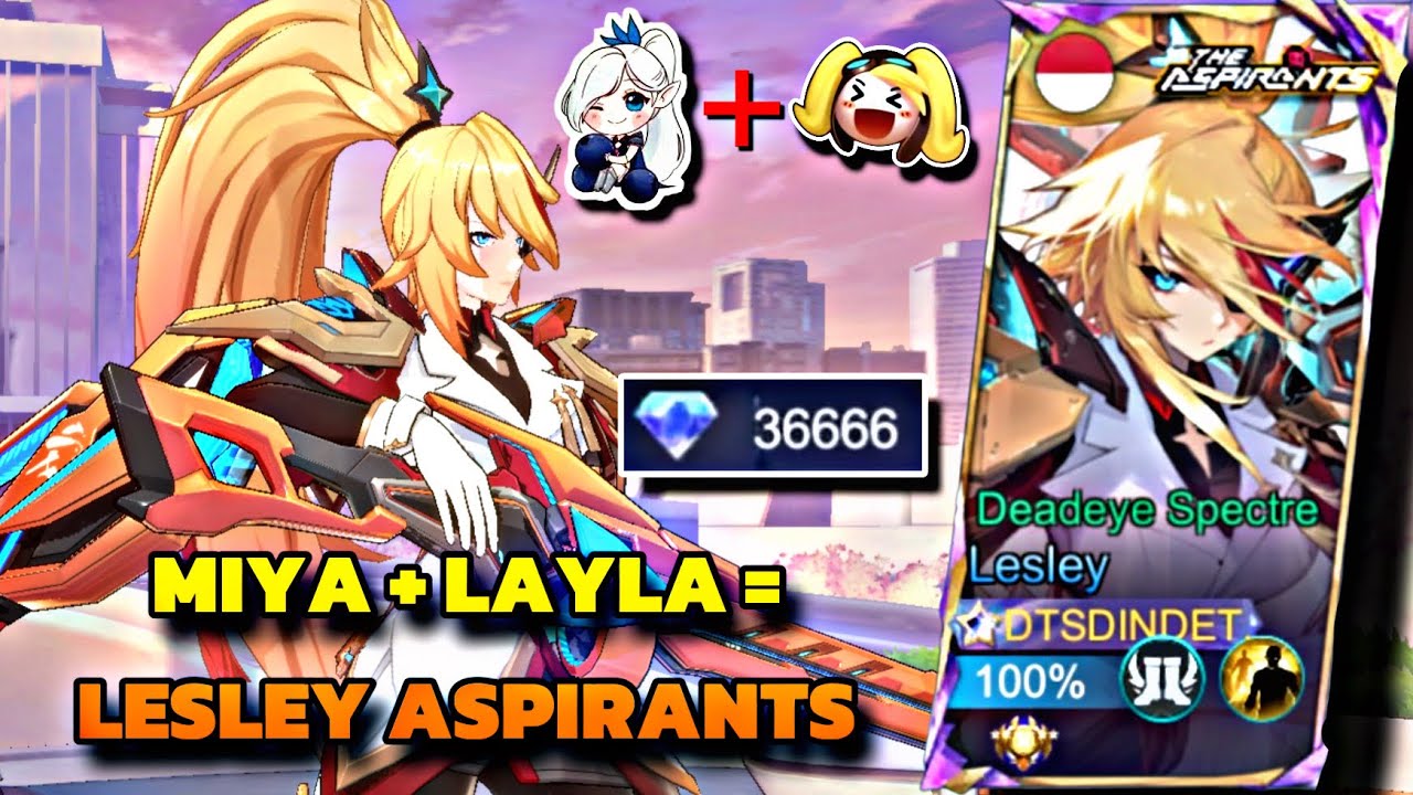 LESLEY ASPIRANTS = LAYLA + MIYA, BERAPA 💎 HARGANYA ? 🤔