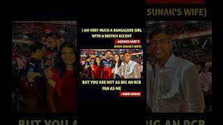 Rishi Sunak is a Huge RCB Fan! 🦁🇬🇧 #Shorts #RCB #ViratKohli #RishiSunak Net Worth