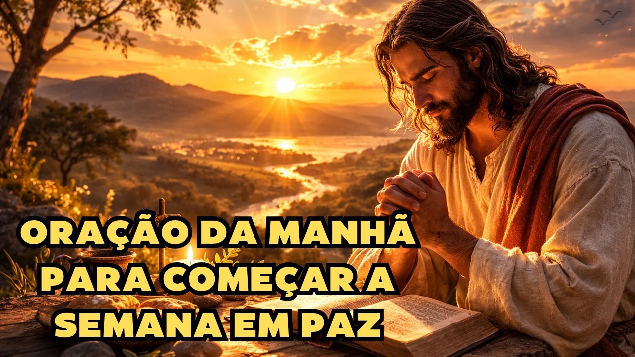 Oração da Manhã para Começar a Semana | Paz, Sabedoria e Bênçãos de Deus