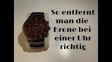 Was ist die Krone von einer Uhr?