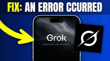 Grok AI "An Error Occurred" FIX 🚨 Login Session, Server Status & Cache Solved (2025)