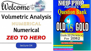 numerical of volumetric analysis class 12,  first chapter, chemistry, #simple #language