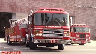 LAFD Light Force 94 Responding