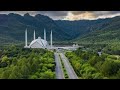 Pakistan . Faisal mosque  Islamabad .
