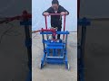 Small Mobile Manual Hollow Cement Brick Concrete Block Making Machine Manufacturer #concreteblocks