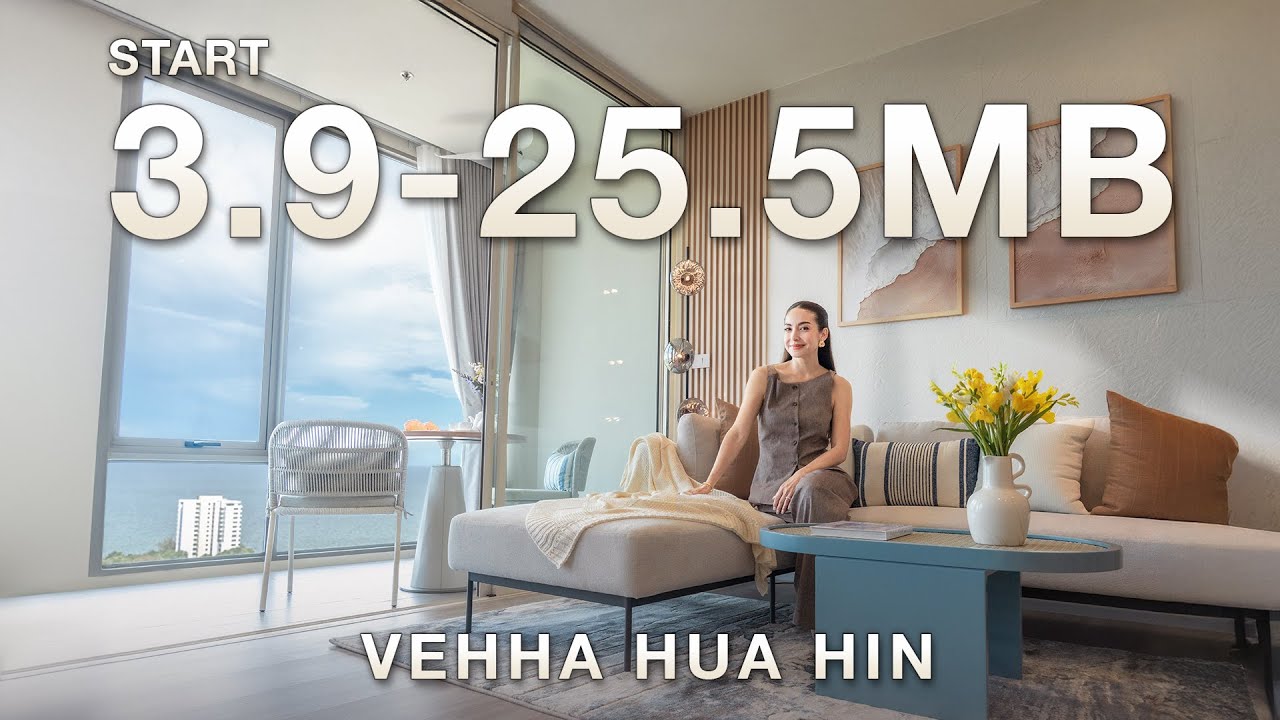 VEHHA Hua Hin, готовые к заселению апартаменты с видом на море и гостиничным сервисом, всего в 70...