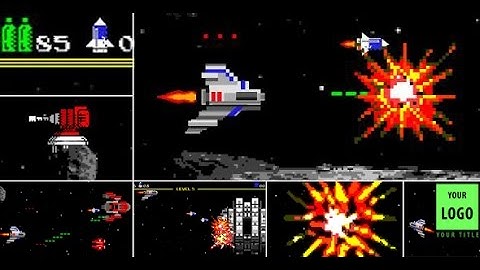 Logo Arcade Game 8 Bit (After Effects template)