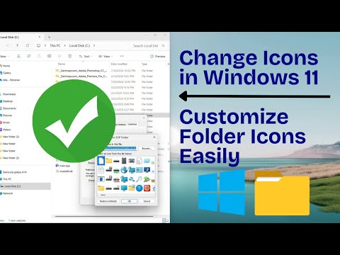 How to ChangeCustomize Icons in Windows 11 | Customize Folder and Desktop Icons Easily (2025!)