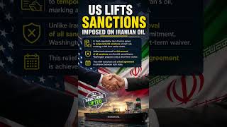 US lifts sanctions imposed on the Iranian oilIn fresh negotiation #oildeal #brentcrude #oilcrisis