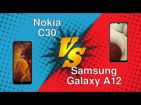 Nokia C30 vs Samsung Galaxy A12