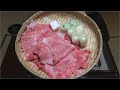 池波式すきやき【Japanese food 江戸長火鉢】