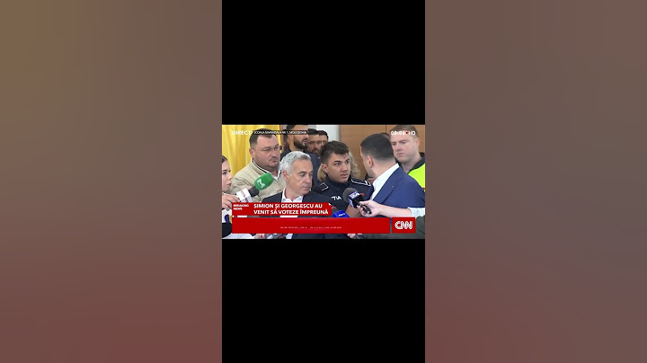 De ce au fost dați afară din secția de vot Georgescu și Simion când au vrut să facă declarații