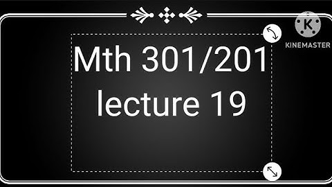 mth301/201 lecture 19 use of integrals virtual university