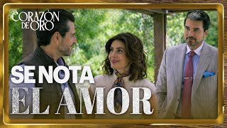 Eugenio se da cuenta de la química entre Luz y Zarco | Corazón de Oro 2/4 | Capítulo 40