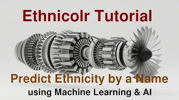 Ethnicolr Tutorial | Predict Race and Ethnicity by a Name using Machine Learning and AI