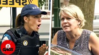 Karen VS Police | Just For Laughs Gags