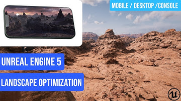 Landscape Optimization for Mobile Games Unreal Engine 5 Tutorial