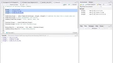 How to Calculate Anova Using R