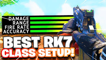 NUCLEAR with a PISTOL.. (BEST RK7 CLASS SETUP) - COD BO4