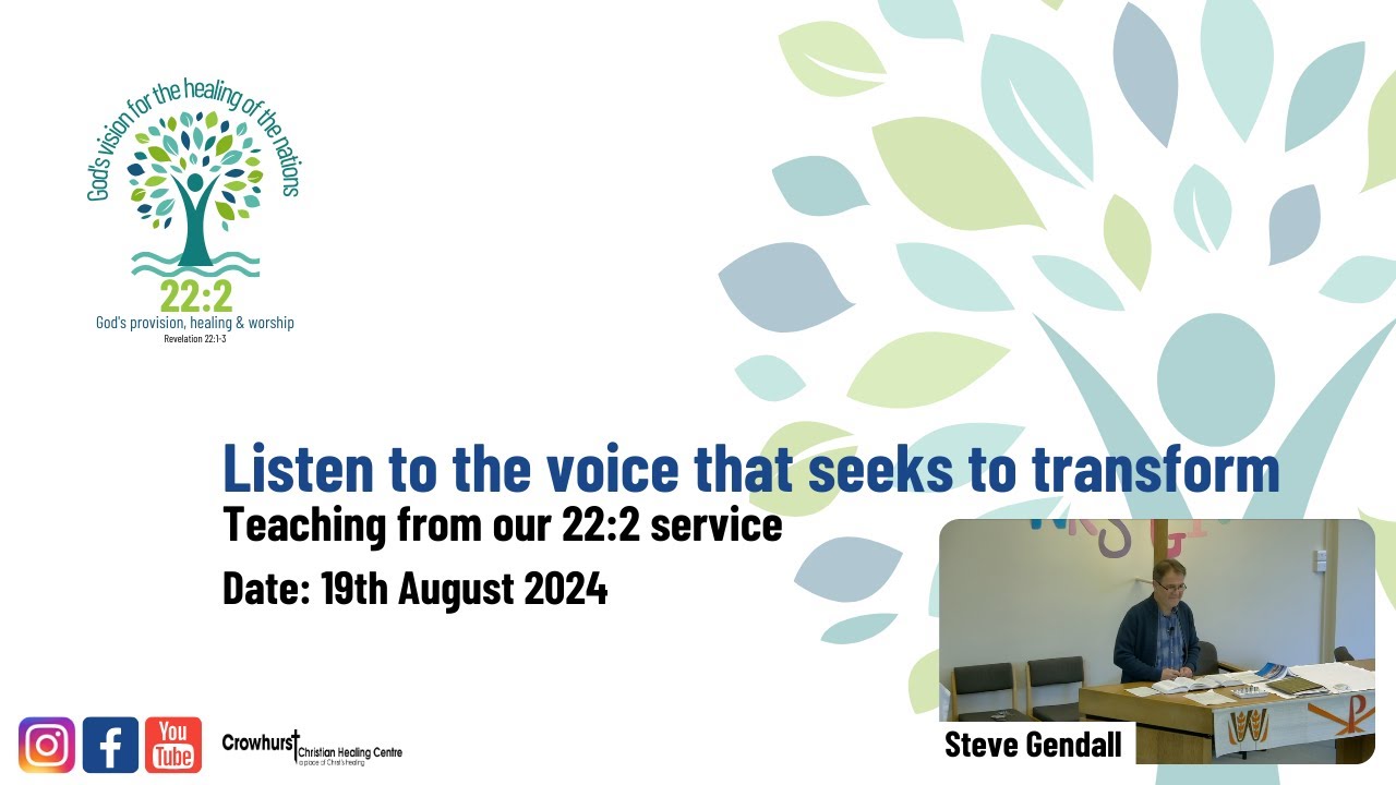 Talk: Listen to the voice that seeks to transform