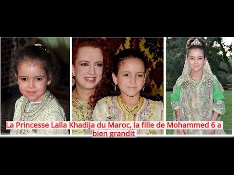 La Princesse Lalla Khadija du Maroc, la fille de mohammed 6 a bien grandit