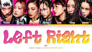 XG - LEFT RIGHT (Color Coded Lyrics) Resimi