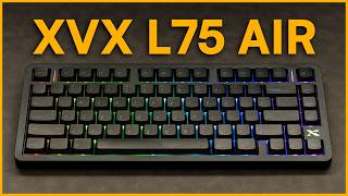 A Solid and Sturdy Low Profile Keyboard | XVX L75 Air