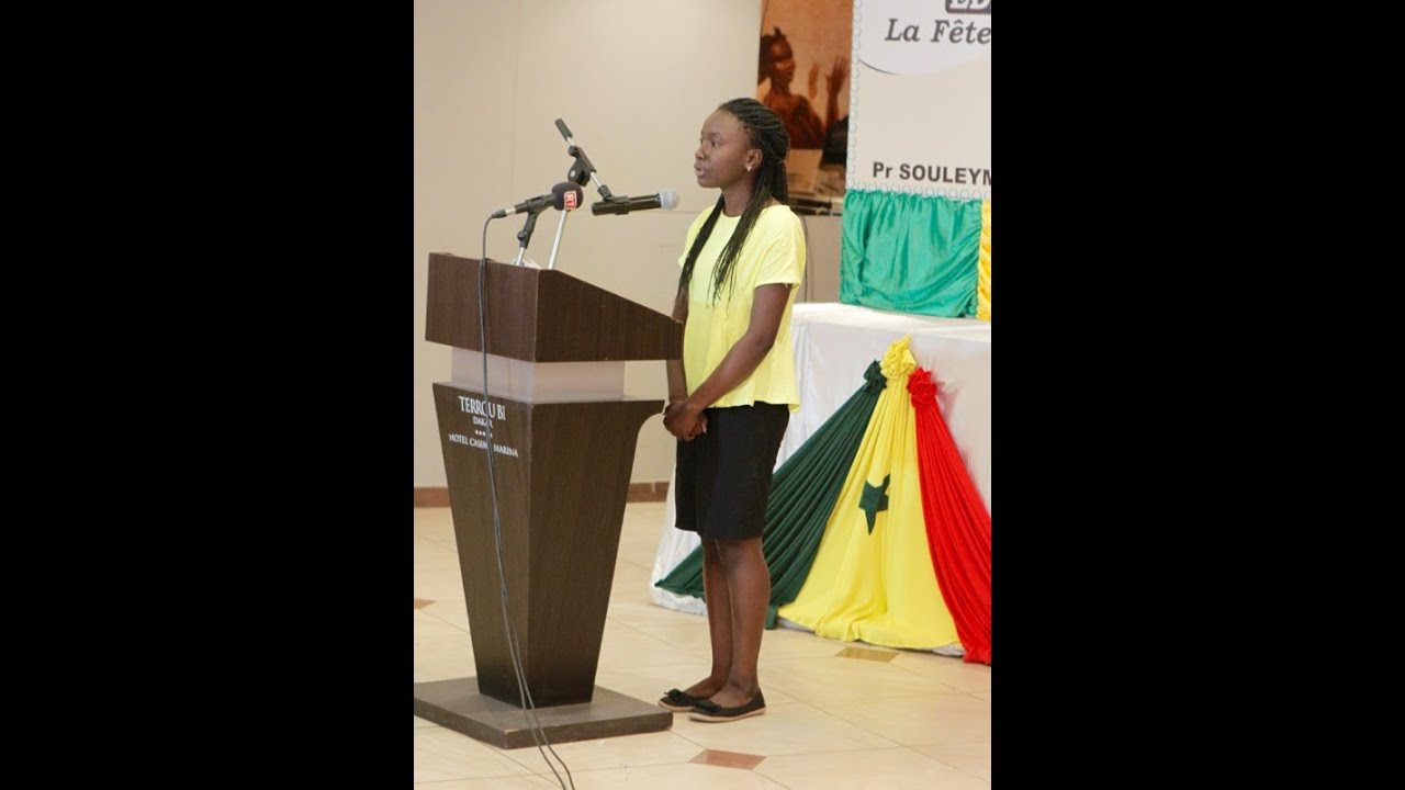 Concours Général Sénégal 2015   Haby KA   Meilleure Elève du Sénégal