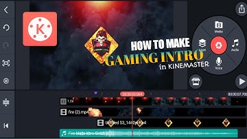 How to make fire intro in kinemaster | How to make best gaming intro in kinemaster | Girish Edits