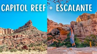 3 Days In Escalante, Utah: Capitol Reef National Park and Staying at the MOST UNIQUE stay in Utah
