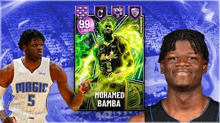 *NEW* DARK MATTER MOHAMED BAMBA GAMEPLAY!! HE IS A DEFENSIVE MONSTER IN NBA 2K22 MYTEAM!
