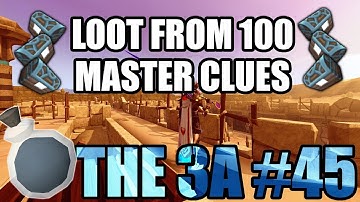 The Third Age #45 : Loot From 100 Master Clue Scrolls (Runescape 3)