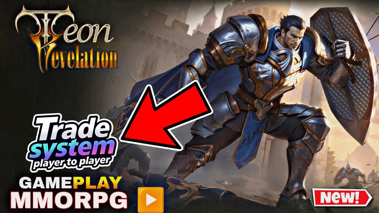 Teon R TEON REVOLUTION GAMEPLAY Trade System ( Knight ) NEW MMORPG FOR ANDROID ...
