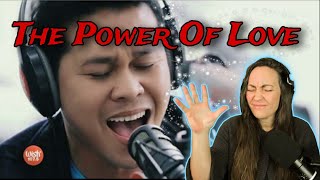 Celine, is that you?! | First time hearing | Marcelito Pomoy - The Power of Love (Celin Dion cover)