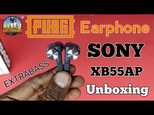 Sony XB55AP Extrabass Earphone Unboxing & Premium Sound Earphone