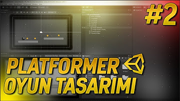Unity 2D Oyun Geliştirme - Platformer Oyunu (Ders 2 - Karakter Hareketi, Zıplaması, Sağa Sola Dönme)